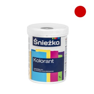 Pigmentas KOLORANT RS raudonas 1 l Sniežka