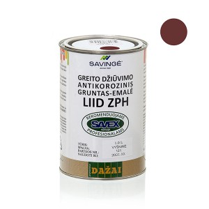 Gruntas-emalė LIID ZPH vyšninė sp.1 L greito džiūvimo antikorozinis (6)