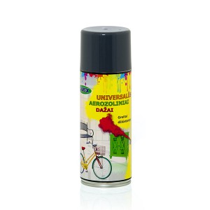 Dažai universalūs aerozoliniai SAVEXSPRAY pilki 400 ml RAL7011 (12)