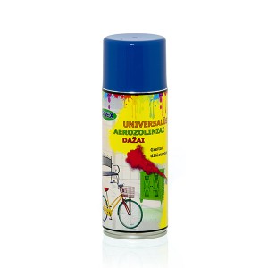 Dažai universalūs aerozoliniai SAVEXSPRAY žydri 400 ml RAL5010 (12)