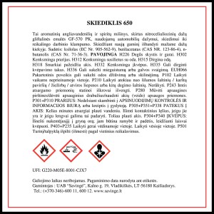 Skiediklis 650 5 l  SAVEX