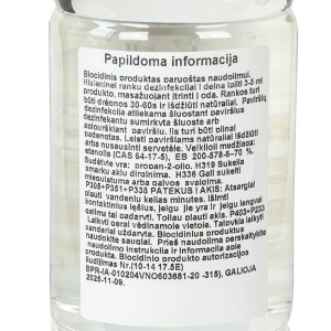 Spiritinė valymo-dezinfekavimo priemonė DEZ-80 1 l SAVEX (12)