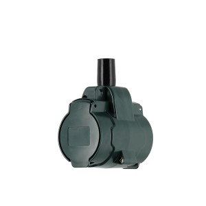 Kištukas IP44 tinka naudoti lauke/viduje 16 A / 250 V Tarmo 614134