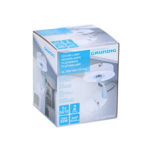 Šviestuvas lubinis 50W GRUNDIG 871125209960