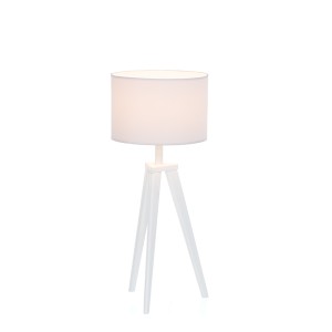 Šviestuvas stalinis medinis su gaubtu D30xH72 cm 4Living 618937