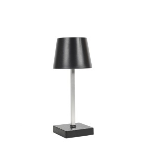 Šviestuvas stalinis liečiamas 10,5x26x10,5 cm 3AAA juodas Home Deco LA10472