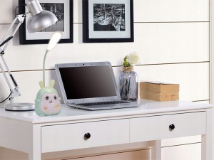 Šviestuvas-naktinė lempa stalinis vaikiškas 3W LED USB mėlynas 12275_N