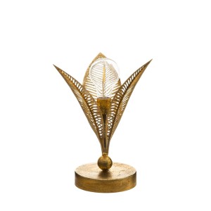 Šviestuvas stalinis metalinis 17,5x16,5x26 cm Atmosphera 173286