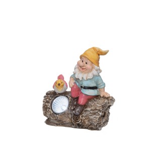 Šviestuvas sodo su saulės baterija Nykštukas 12,2x8x14 cm 4Living 645775
