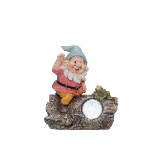 Šviestuvas sodo su saulės baterija Nykštukas 12,2x8x14 cm 4Living 645775