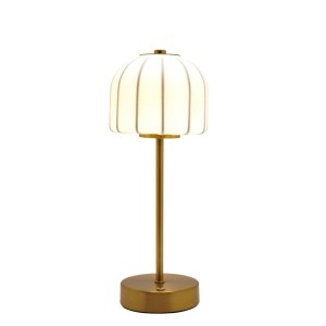 Šviestuvas liečiamas metalinis aukso sp. 34x13x13 cm HE2842 Hestia Widdop