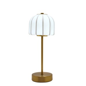 Šviestuvas liečiamas metalinis aukso sp. 34x13x13 cm HE2842 Hestia Widdop