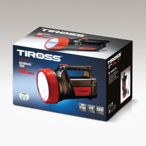 Žibintuvėlis pakraunamas 5W+20 SMD LED TIROSS TS1875 nostock