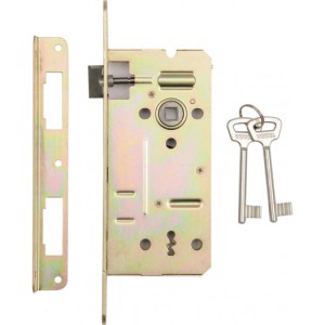 MORTISE LOCK FOR KEYED CYLINDER WITH LAT