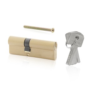 LOCK CYLINDER 87 MM 36/51 BRASS