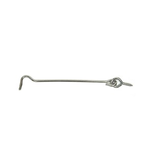 Kabliukas įsukamas 150 mm D 4 mm su kilpa K150400 (10)