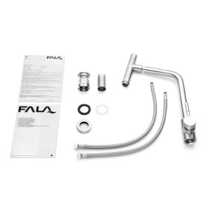 Maišytuvas kriauklei nerūdijančio plieno 75719 FALA