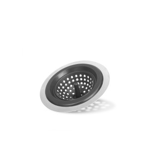 Sietelis kriauklei nerūdijančio plieno/silikono D11,8 cm Kinvara 68756
