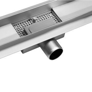 Dušo trapas linijinis 70x7 cm nerūd. pl. 75378 FALA