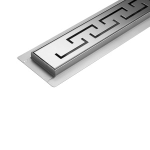 Dušo trapas linijinis 60x7 cm nerūd. pl. 75421 FALA