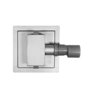 Dušo trapas linijinis kvadratinis 20x20 cm nerūd. pl.75335 FALA