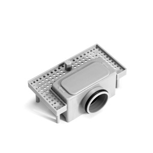 Dušo trapas linijinis 50x7 cm nerūd. pl.75376 FALA