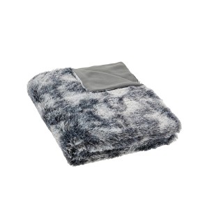 Pledas 180x220 cm pilkas, poliesteris ANTARTIC douceur d'intérieur