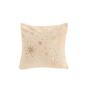 Pagalvėlė dekoratyvinė 40x40 cm aukso/kreminės sp. Atmosphera 208381 KLD