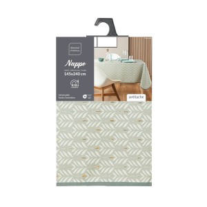 Staltiesė 145x240 cm poliesteris žalių atsp. PIANA douceur d'intérieur