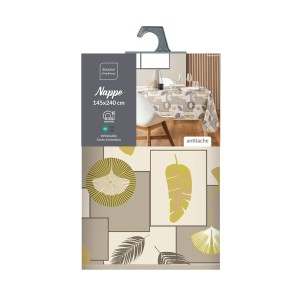 Staltiesė 145x240 cm poliesteris rusvų atsp. NATANE douceur d'intérieur