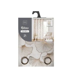 Dieninė užuolaida 140x280 cm poliesteris KENZY douceur d'intérieur