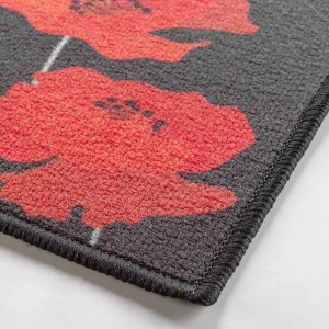 Kilimėlis durų poliamidinis 40x60 cm COQUELICOTS douceur d'intérieur