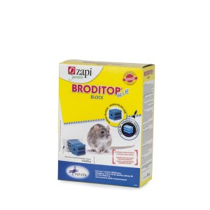 Nuodai graužikams BRODITOP vaško blokeliai 15 vnt x 20 g