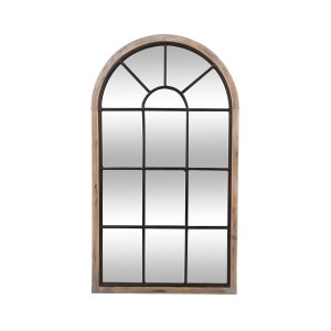 Veidrodis metaliniame/mediniame rėme pakabinamas 60x2x107 cm Atmosphera 141132