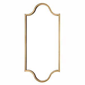 Veidrodis metaliniame rėme aukso spl. 61x61cm CL1012 Country Living Widdop