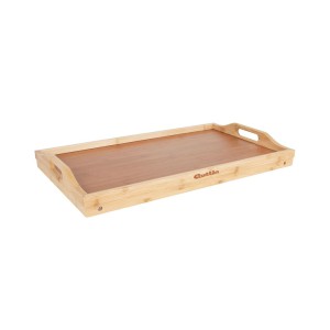 Staliukas pusryčių/kompiuteriui lovoje 50x30 cm bambukas Quttin BQ01018668088