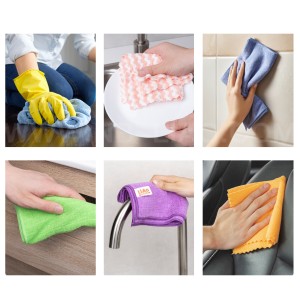 Šluostės mikropluošto 38x50 cm 1 kg (apie 20 vnt.) LIAO G130093