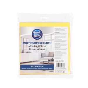Universali šluostė gerai sugerianti 5 vnt. 38x38 cm Nord Clean 184033 (18)