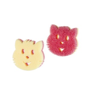 Kempinėlė/šveistukas virtuvei SCRUB MOMMY CAT