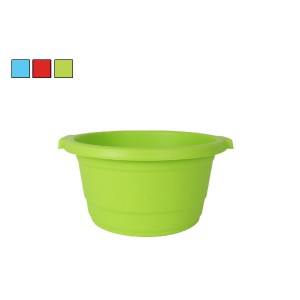 Dubuo plastikinis 12 l D49 cm su rankenėlėmis (mix) Dem 8542536