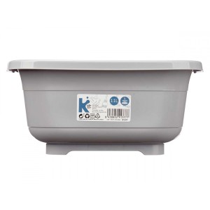 Dubuo plastikinis 11 l 35x35x16 cm (sietelis, kamštis) Kinvara 91377