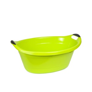 Vonelė plastikinė su rankenėlėmis 40 l žalios spalvos Jotta 229339