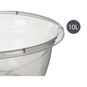Dubuo plastikinis skaidrus 10 l D37 cm Better Clean 82088