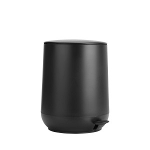 Šiukšliadėžė 5 l 23,5x26x29 cm plastikinė juoda Fjord Estia 02-19945