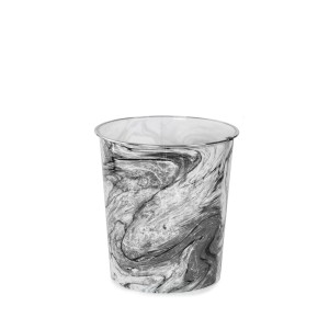 Šiukšliadėžė plastikinė marmuro sp. 12 l 23x24x18 cm