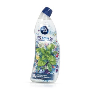 Valiklis WC mėtos ir jazmino aromato žele 750 ml AMBI PUR