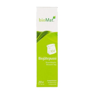 Maišai šiukšlių kompostuojami 10 L 20 vnt. BIOMAT 610594