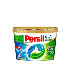 Kapsulės drabužių skalbimui Persil 4in1 Discs Universal 16 vnt.
