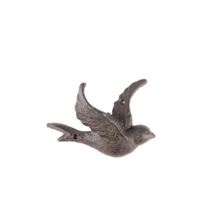 Kabliukas sieninis metalinis Paukštis 14x4x10 cm Clayre