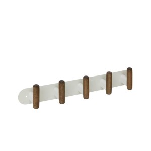 Kabykla drabužiams metalinė 5 kabliai 40x5x7,5 cm 5Five 212795A